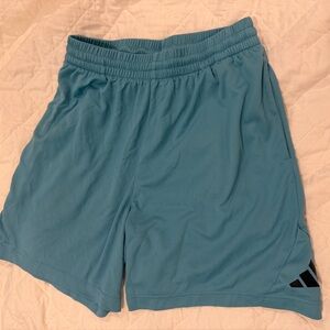 Adidas Light Blue Sports Shorts